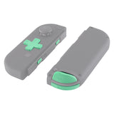 eXtremeRate Mint Green D-pad ABXY Keys SR SL L R ZR ZL Trigger Buttons Springs, Replacement Full Set Buttons Fix Kits for NS Switch Joycon & OLED JoyCon (D-pad ONLY Fits for eXtremeRate Joycon D-pad Shell) - BZP308