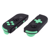 eXtremeRate Mint Green D-pad ABXY Keys SR SL L R ZR ZL Trigger Buttons Springs, Replacement Full Set Buttons Fix Kits for NS Switch Joycon & OLED JoyCon (D-pad ONLY Fits for eXtremeRate Joycon D-pad Shell) - BZP308
