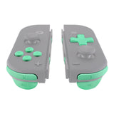 eXtremeRate Mint Green D-pad ABXY Keys SR SL L R ZR ZL Trigger Buttons Springs, Replacement Full Set Buttons Fix Kits for NS Switch Joycon & OLED JoyCon (D-pad ONLY Fits for eXtremeRate Joycon D-pad Shell) - BZP308