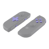 eXtremeRate Light Violet D-pad ABXY Keys SR SL L R ZR ZL Trigger Buttons Springs, Replacement Full Set Buttons Fix Kits for NS Switch Joycon & OLED JoyCon (D-pad ONLY Fits for eXtremeRate Joycon D-pad Shell) - BZP309