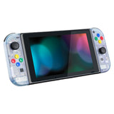 eXtremeRate Glacier Blue Joycon Handheld Controller Housing with Full Set Buttons, DIY Replacement Shell Case for NS Switch JoyCon & OLED JoyCon - Joycon and Console NOT Included - CM506