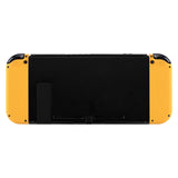 eXtremeRate Soft Touch Grip Caution Yellow Handheld Controller Housing With Full Set Buttons DIY Replacement Shell Case for NS Switch JoyCon & OLED JoyCon - Console Shell NOT Included - CP305