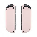 eXtremeRate Soft Touch Grip Cherry Blossoms Pink Handheld Controller Housing With Full Set Buttons DIY Replacement Shell Case for NS Switch JoyCon & OLED JoyCon - Console Shell NOT Included - CP306