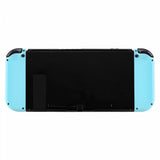 eXtremeRate Soft Touch Grip Heaven Blue Handheld Controller Housing With Full Set Buttons DIY Replacement Shell Case for NS Switch JoyCon & OLED JoyCon - Console Shell NOT Included - CP307