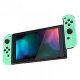 eXtremeRate Mint Green Handheld Controller Housing With Full Set Buttons DIY Replacement Shell Case for NS Switch JoyCon & OLED JoyCon - Console Shell NOT Included - CP308