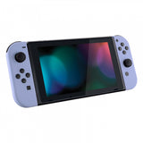 eXtremeRate Soft Touch Grip Light Violet Handheld Controller Housing With Full Set Buttons DIY Replacement Shell Case for NS Switch JoyCon & OLED JoyCon - Console Shell NOT Included - CP309