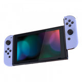 eXtremeRate Soft Touch Grip Light Violet Handheld Controller Housing With Full Set Buttons DIY Replacement Shell Case for NS Switch JoyCon & OLED JoyCon - Console Shell NOT Included - CP309