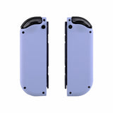 eXtremeRate Soft Touch Grip Light Violet Handheld Controller Housing With Full Set Buttons DIY Replacement Shell Case for NS Switch JoyCon & OLED JoyCon - Console Shell NOT Included - CP309