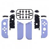 eXtremeRate Soft Touch Grip Light Violet Handheld Controller Housing With Full Set Buttons DIY Replacement Shell Case for NS Switch JoyCon & OLED JoyCon - Console Shell NOT Included - CP309