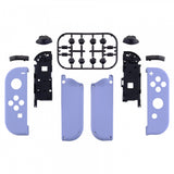 eXtremeRate Light Violet Handheld Controller Housing With Full Set Buttons DIY Replacement Shell Case for NS Switch JoyCon & OLED JoyCon - Console Shell NOT Included - CP309