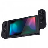 eXtremeRate Soft Touch Grip Black Handheld Controller Housing With Full Set Buttons DIY Replacement Shell Case for NS Switch JoyCon & OLED JoyCon - Console Shell NOT Included - CP310