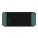 eXtremeRate Soft Touch Grip Pine Green Joycon Handheld Controller Housing with ABXY Direction Buttons, DIY Replacement Shell Case for NS Switch JoyCon & OLED JoyCon - Console Shell NOT Included - CP318