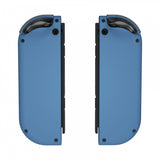 eXtremeRate Soft Touch Grip Airforce Blue Joycon Handheld Controller Housing with ABXY Direction Buttons, DIY Replacement Shell Case for NS Switch JoyCon & OLED JoyCon - Console Shell NOT Included - CP324