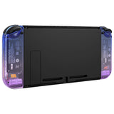 eXtremeRate Gradient Translucent Bluebell Joycon Handheld Controller Housing with Full Set Buttons, DIY Replacement Shell Case for NS Switch JoyCon & OLED JoyCon - Console Shell NOT Included - CP339