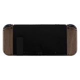 eXtremeRate Soft Touch Grip Wood Grain Handheld Controller Housing With Full Set Buttons DIY Replacement Shell Case for NS Switch JoyCon & OLED JoyCon - Console Shell NOT Included - CS201