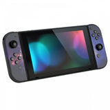 eXtremeRate Soft Touch Grip Nubula Galaxy Patterned Joycon Handheld Controller Housing with Coloful Buttons, DIY Replacement Shell Case for NS Switch JoyCon & OLED JoyCon – Joycon and Console NOT Included - CT110
