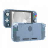 eXtremeRate Glacier Blue DIY Replacement Shell for NS Switch Lite, NSL Handheld Controller Housing w/ Screen Protector, Custom Case Cover for NS Switch Lite - DLM506
