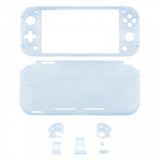 eXtremeRate Glacier Blue DIY Replacement Shell for NS Switch Lite, NSL Handheld Controller Housing w/ Screen Protector, Custom Case Cover for NS Switch Lite - DLM506