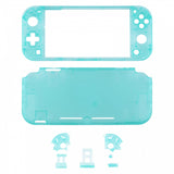 eXtremeRate Emerald Green DIY Replacement Shell for NS Switch Lite, NSL Handheld Controller Housing w/ Screen Protector, Custom Case Cover for NS Switch Lite - DLM508