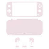 eXtremeRate Soft Touch Cherry Blossoms Pink DIY Replacement Shell for Nintendo Switch Lite, NSL Handheld Controller Housing w/ Screen Protector, Custom Case Cover for Nintendo Switch Lite - DLP306