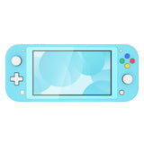 eXtremeRate Heaven Blue DIY Replacement Shell for Nintendo Switch Lite, NSL Handheld Controller Housing w/ Screen Protector, Custom Case Cover for Nintendo Switch Lite - DLP313