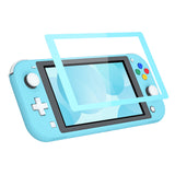 eXtremeRate Heaven Blue DIY Replacement Shell for Nintendo Switch Lite, NSL Handheld Controller Housing w/ Screen Protector, Custom Case Cover for Nintendo Switch Lite - DLP313