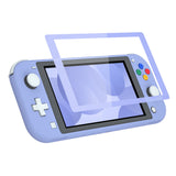 eXtremeRate Light Violet DIY Replacement Shell for Nintendo Switch Lite, NSL Handheld Controller Housing w/ Screen Protector, Custom Case Cover for Nintendo Switch Lite - DLP315