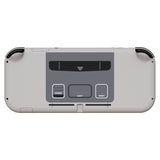 eXtremeRate SFC SNES Classic EU Style DIY Replacement Shell for NS Switch Lite, NSL Handheld Controller Housing with Screen Protector, Custom Case Cover for NS Switch Lite - DLT135