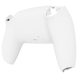 eXtremeRate White Custom Back Housing Bottom Shell Compatible with ps5 Controller, Replacement Back Shell Cover Compatible with ps5 Controller - DPFP3008