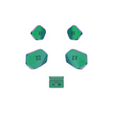eXtremeRate Chameleon Green Purple Replacement Redesigned K1 K2 K3 K4 Back Buttons Paddles & Toggle Switch for Xbox Series X/S Controller eXtremerate Hope Remap Kit - Controller & Hope Remap Board NOT Included - DX3P3002