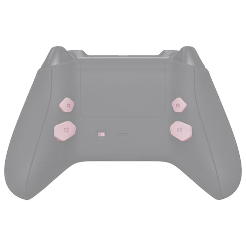 eXtremeRate Cherry Blossoms Pink Replacement Redesigned K1 K2 K3 K4 Back Buttons Paddles & Toggle Switch for Xbox Series X/S Controller eXtremerate Hope Remap Kit - Controller & Hope Remap Board NOT Included - DX3P3012