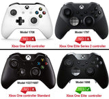 eXtremeRate Soft Touch Grip Wolf Soul Front Housing Shell Faceplate for Microsoft Xbox One Elite Controller Model 1698 with Thumbstick Accent Rings - XOET014