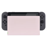 eXtremeRate Cherry Blossoms Pink Custom Faceplate for Nintendo Switch Charging Dock, DIY Replacement Housing Shell for Nintendo Switch Dock - Dock NOT Included - FDP306