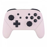 eXtremeRate Cherry Blossoms Pink Faceplate Backplate Handles Cover, Octagonal Gated Sticks Design DIY Replacement Grip Housing Shell for Nintendo Switch Pro Controller- Controller NOT Included - FRE603