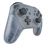 eXtremeRate Glacier Blue Faceplate Backplate Handles for Nintendo Switch Pro Controller - Controller NOT Included - FRM506