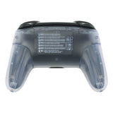 eXtremeRate Glacier Blue Faceplate Backplate Handles for Nintendo Switch Pro Controller - Controller NOT Included - FRM506