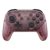 eXtremeRate Cherry Pink Faceplate Backplate Handles for Nintendo Switch Pro Controller, DIY Replacement Grip Housing Shell Cover for Nintendo Switch Pro - Controller NOT Included - FRM507