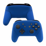 eXtremeRate Blue Faceplate Backplate Handles for Nintendo Switch Pro Controller - Controller NOT Included - FRP304
