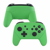 eXtremeRate Green Faceplate Backplate Handles for Nintendo Switch Pro Controller - Controller NOT Included - FRP314