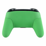 eXtremeRate Green Faceplate Backplate Handles for Nintendo Switch Pro Controller - Controller NOT Included - FRP314