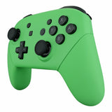 eXtremeRate Green Faceplate Backplate Handles for Nintendo Switch Pro Controller - Controller NOT Included - FRP314
