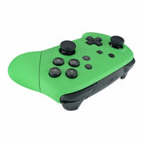 eXtremeRate Green Faceplate Backplate Handles for Nintendo Switch Pro Controller - Controller NOT Included - FRP314