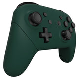 eXtremeRate Forest Green Faceplate Backplate Handles for NS Switch Pro Controller - Controller NOT Included - FRP354
