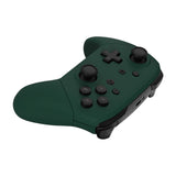 eXtremeRate Forest Green Faceplate Backplate Handles for NS Switch Pro Controller - Controller NOT Included - FRP354