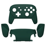 eXtremeRate Forest Green Faceplate Backplate Handles for NS Switch Pro Controller - Controller NOT Included - FRP354