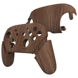 eXtremeRate Wood Grain Faceplate Backplate Handles for Nintendo Switch Pro Controller - Controller NOT Included - FRS201