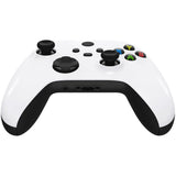 eXtremeRate Solid White Replacement Front Housing Shell for Xbox Series X Controller, Custom Cover Faceplate for Xbox Series S Controller - Controller NOT Included - FX3M507
