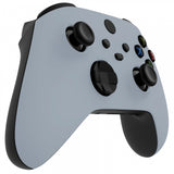 eXtremeRate New Hope Gray Replacement Part Faceplate, Housing Shell Case for Xbox Series S & Xbox Series X Controller Accessories - Controller NOT Included - FX3P337