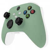 eXtremeRate Matcha Green Replacement Part Faceplate, Housing Shell Case for Xbox Series S & Xbox Series X Controller Accessories - Controller NOT Included - FX3P339