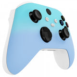 eXtremeRate Heaven Blue Violet Replacement Front Housing Shell for Xbox Series X Controller, Custom Cover Faceplate for Xbox Series S Controller - Controller NOT Included - FX3P341